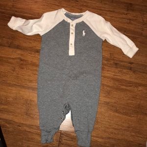 Ralph Lauren onesie outfit